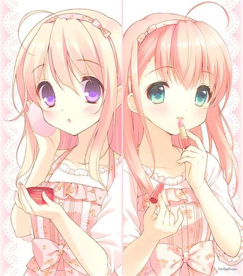 Twins Anime Makeup Anime Pinterest Anime Twin And Makeup