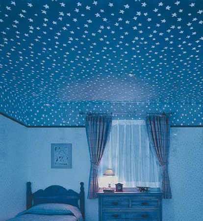 Hite and pale blue is the perfect colour combination for a child's attic bedroom, which makes the most of every inch. Contemporary Ceiling Designs with LED lights for Romantic ...