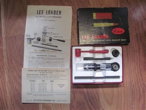 LEE LOADER COMPLETE Reloading Tool Quality Built PicClick