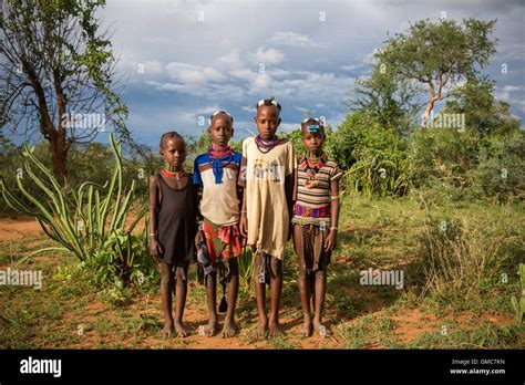 Portrait Of Hamer Tribe Turmi Omo Valley Ethiopia Stock Photo Alamy