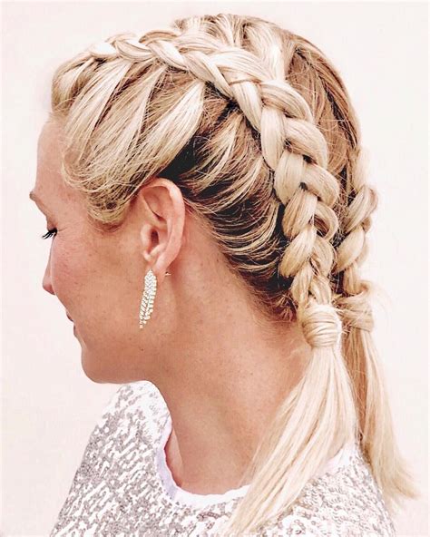dutch braids may look fancy but they re easier to create than you think here s a step by step