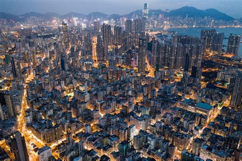 Aerial Views Across Hong Kong