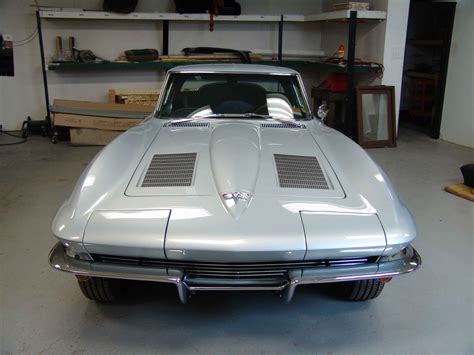 1963 Corvette Sting Ray Split Window Coupe Body Off The Frame