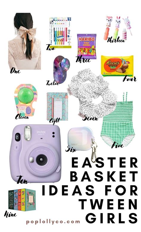 Easter Basket Ideas For Tweens Girls Edition — Poplolly Co
