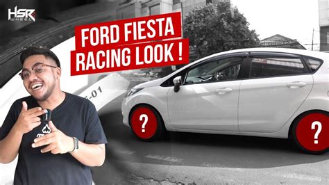 Modifikasi Ford Fiesta Pakai Fe01 Putih Keren Abis Auranya Racing