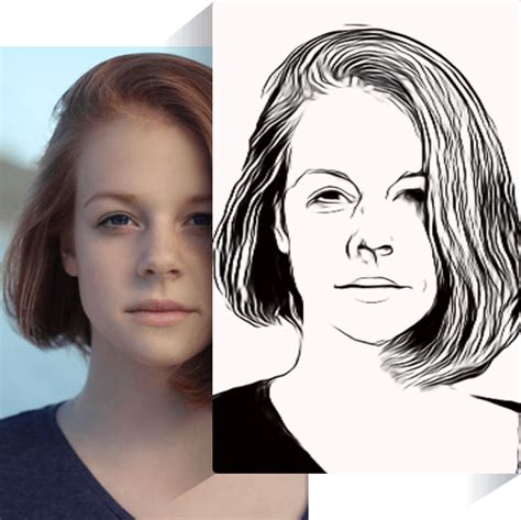 Vansportrait Turn Photo Into Line Drawing With Ai To Get Pencil Sketches