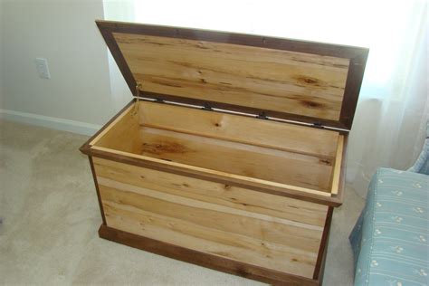 Hand Made Blanket Chest By Toms Woodart