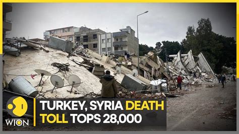 Turkey Syria Death Toll Tops 28000 Un Relief Chief Meets Families Affected By Earthquake