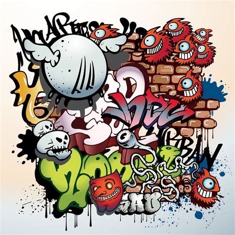 Cartoon Graffiti Wallpaper