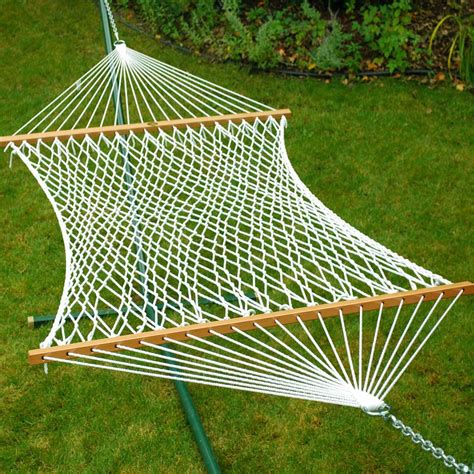 Wicker outdoor free standing egg swing chair hammock with stand and navy blue cushions this swing chair hammock with cushion can this swing chair hammock with cushion can be used inside as part of your living room furniture or outside on your patio or balcony. 14 Unique DIY Macrame Hammock Patterns with Instructions