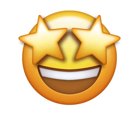 Star Eyes Emoji Png Transparent Png Png Collections At Dlfpt