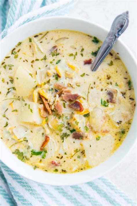 The Best Dairy Free Clam Chowder Pure And Simple Nourishment