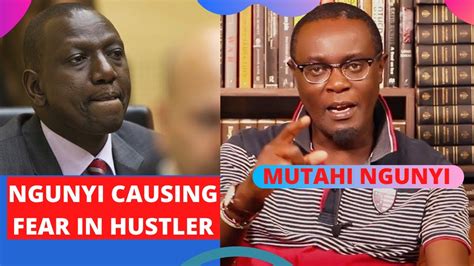 Mutahi Ngunyi Latest Narrative On Kikuyu Kalenjin Presidency Causing