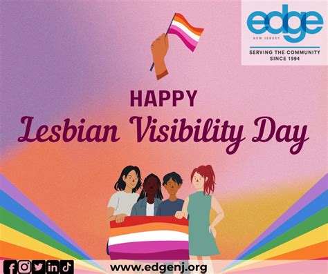 edge nj happy lesbian visibility day jersey