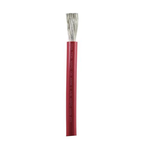 Red 2 Awg Battery Cable 25 Theisens Home And Auto