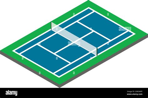Tennis Game Isometric 3d Icon Hi Res Stock Photography And Images Alamy