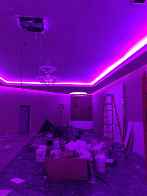 If he comes in you will be found looking through his papers. LED tape in soffet millions and millions of colors #LED # ...