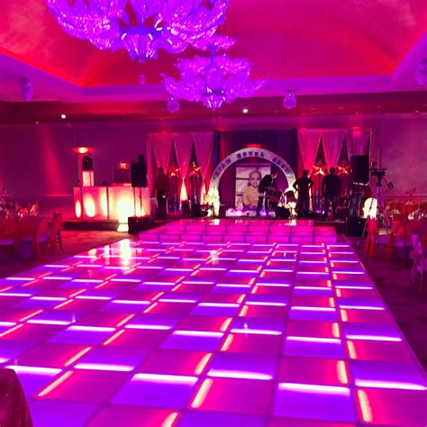 Lighted Led Dance Floor Led Lighted Stage Double Height Sound Activated