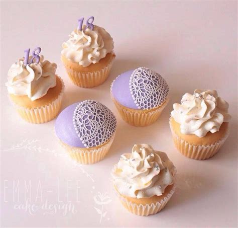 Purple Cupcakes Cupcake Designs Cupcake Cakes Cake Recipes