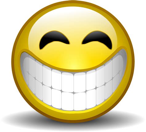 Smile Emoticon Senyum Png Smileys When Designing
