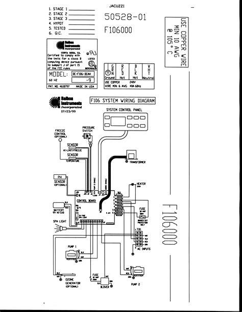 Whitewater Spa Pump Wiring Diagram