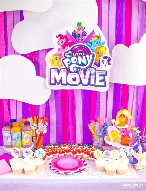Diy My Little Pony Party My Little Pony The Movie