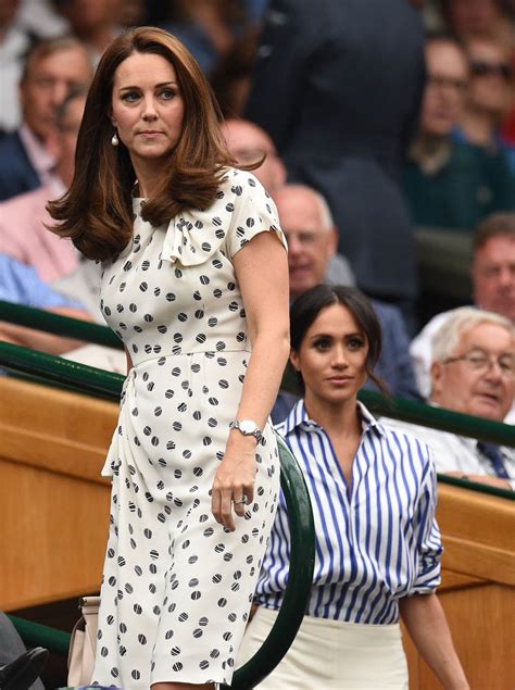 Princess Catherine And Meghan Markle Attend Wimbledon Together