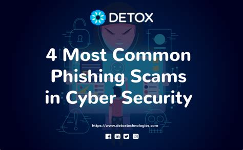 4 Most Common Phishing Scams In Cyber Security In 2022 Detox Technologies