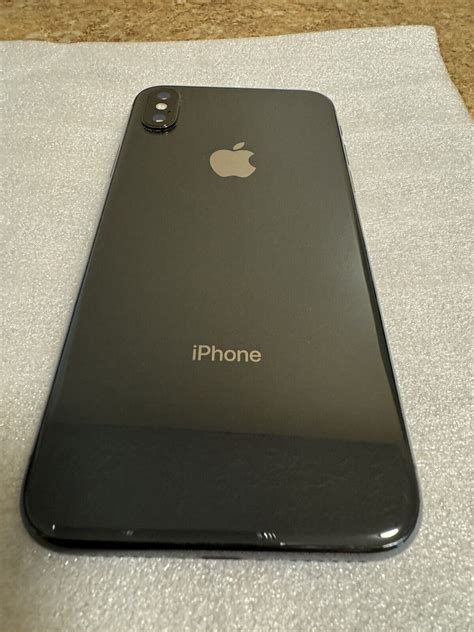 Apple Iphone X 64gb Space Gray Unlocked A1865 Cdma Gsm Ebay