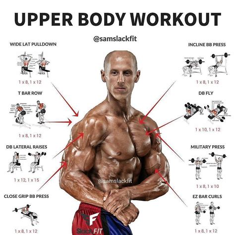 Upper Body Workout Upperbody Fitness Body Upper Body Workout