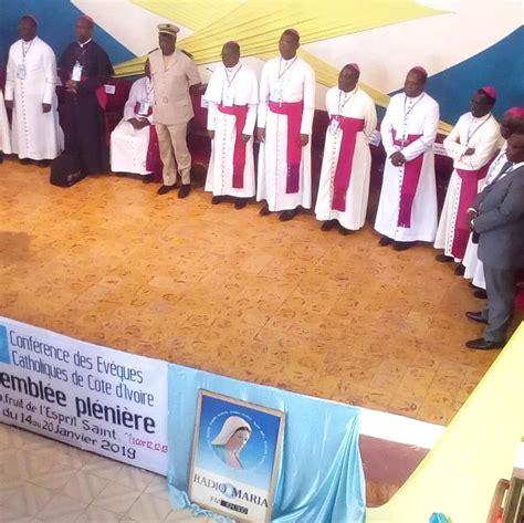 111e Assemblée De La Conférence Des évêques De Côte Divoire Léglise