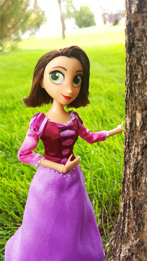 rapunzel brown hair doll by princessamulet16 on deviantart
