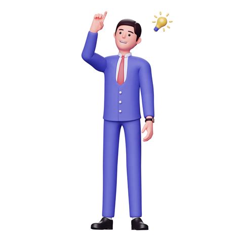3d Businessman Character Illustration 9269478 Png