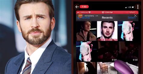 Chris Evans Accidentally Posted A Picture Of His Package On Instagram