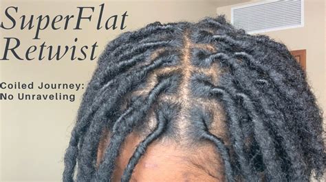 How To Retwist Dreadlocks For Beginners Flat With No Unraveling