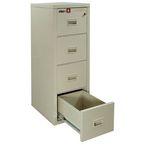 Fire king file cabinet replacement locks. FireKing Turtle Used Letter 4 Drawer Vertical File Cabinet ...