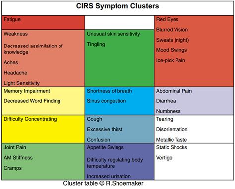 Cystic fibrosis, with or without lung or other solid organ transplant. Chronic Inflammatory Response Syndrome (CIRS) Explained - Toxic Mould Support Australia