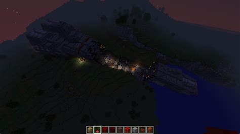 Crashed Spaceship Design Minecraft
