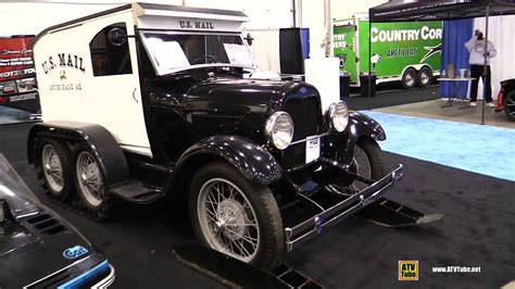 1929 Ford Model A Snow Cat Us Mail Vehicle Walkaround 2016 Toronto
