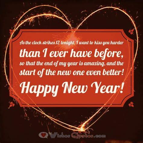 Romantic Happy New Year Messages For Your Sweetheart By Lovewishesquotes