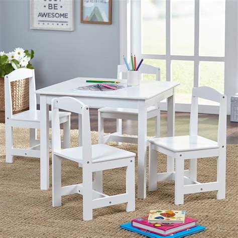 Tms Hayden Kids 5 Piece Table And Chairs Set Multiple Colors