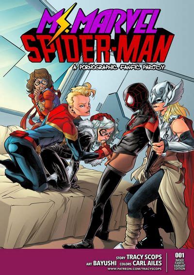 Ms Marvel Spiderman Bayushi Tracy Scops Xxx Toons Porn
