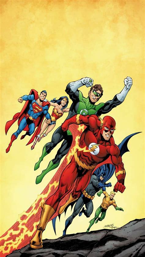 Justice League The Flash Superman Batman Aquaman Cyborg Wonder Women Green Lantern HD