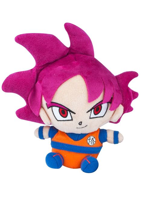 Peluche Dragon Ball Super Goku Super Saiyan Dios