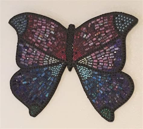 Mosaic Butterfly Mosaic Patterns Mosaic Butterfly