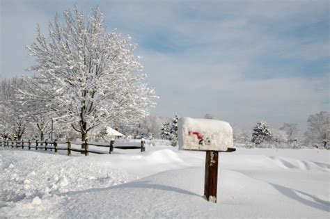 Snow Covered Mailbox Stock Photo Download Image Now Istock