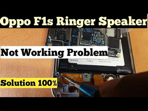 We do not sell items that give a competitive advantage. Oppo F1s Ringer Speaker Not Working Problem | Solution ...
