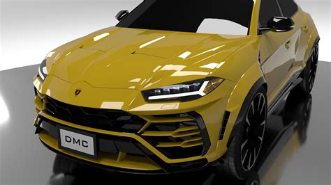 Lamborghini Urus Carbon Fiber Wide Body Kit Dmc