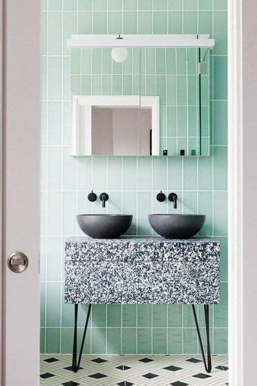 This Gorgeous Mint Green Backsplash Makes A Statement When Paired With