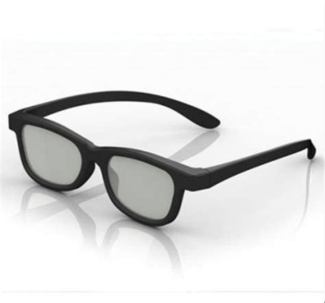 Black Abs Frame 023mm Normal 3d Glasses For 5d 7d Cinemas Rs 50